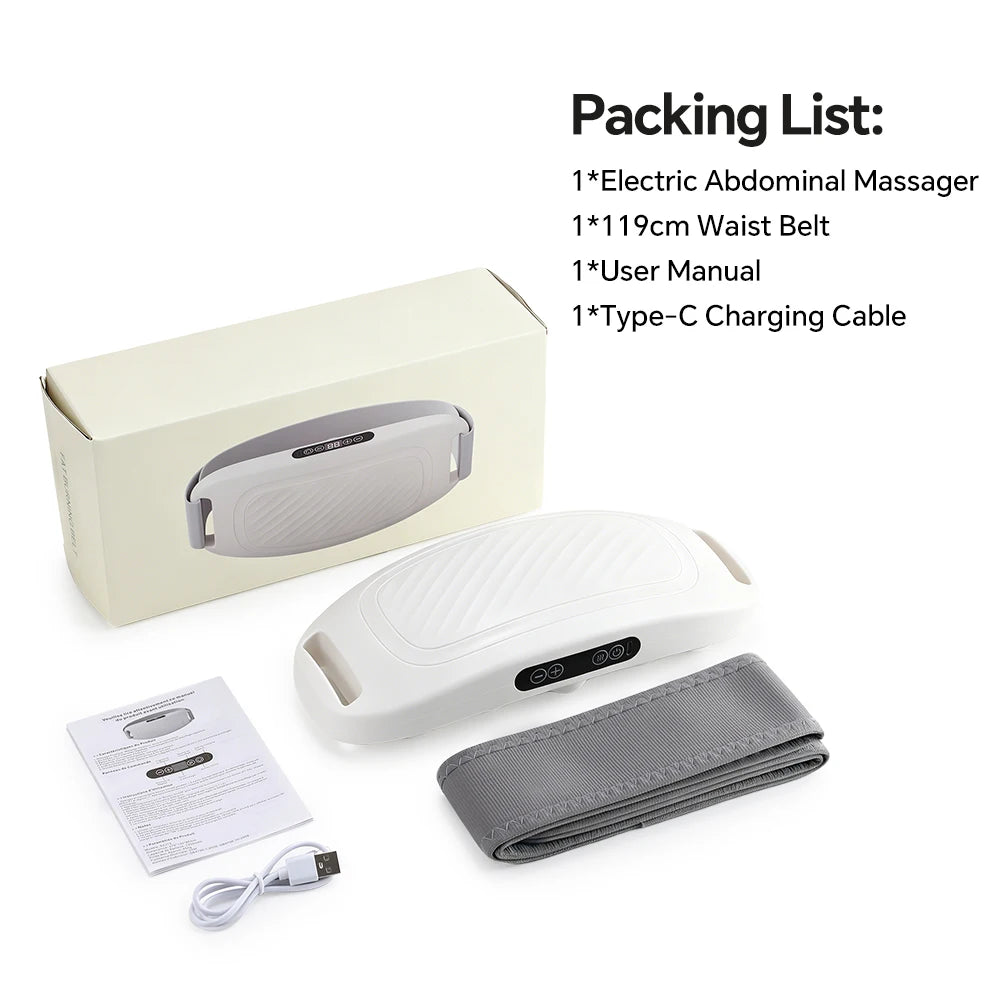 Heated Abdominal Massager – Cordless Comfort Belt