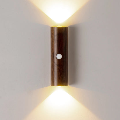 LED Night Light with Motion Sensor,Magnetic USB Rechargeable Wall Light Suitable for Stairs, Porch, Hallway, Bedrooms, Cabinets