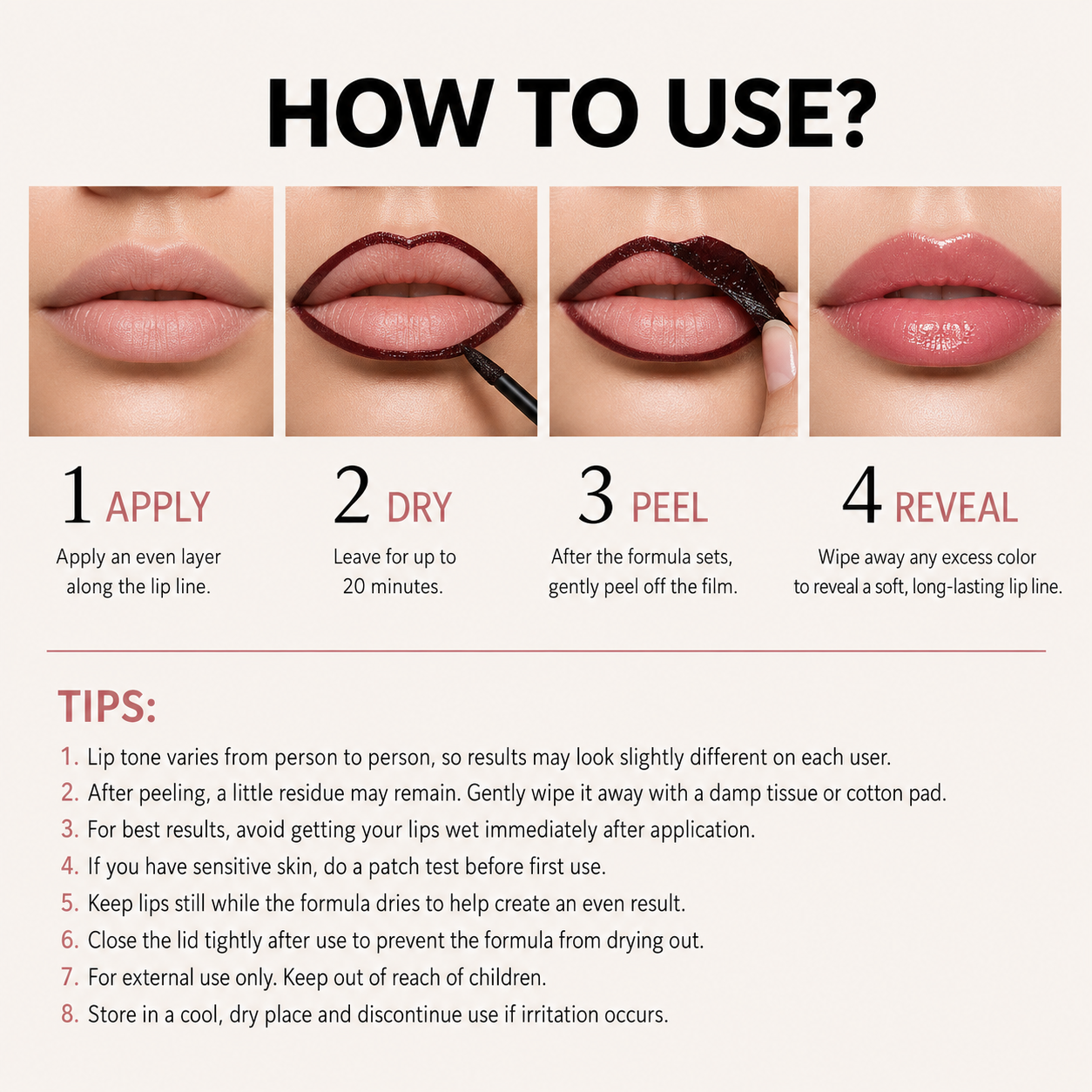 StayTint Peel-Off Lip Stain