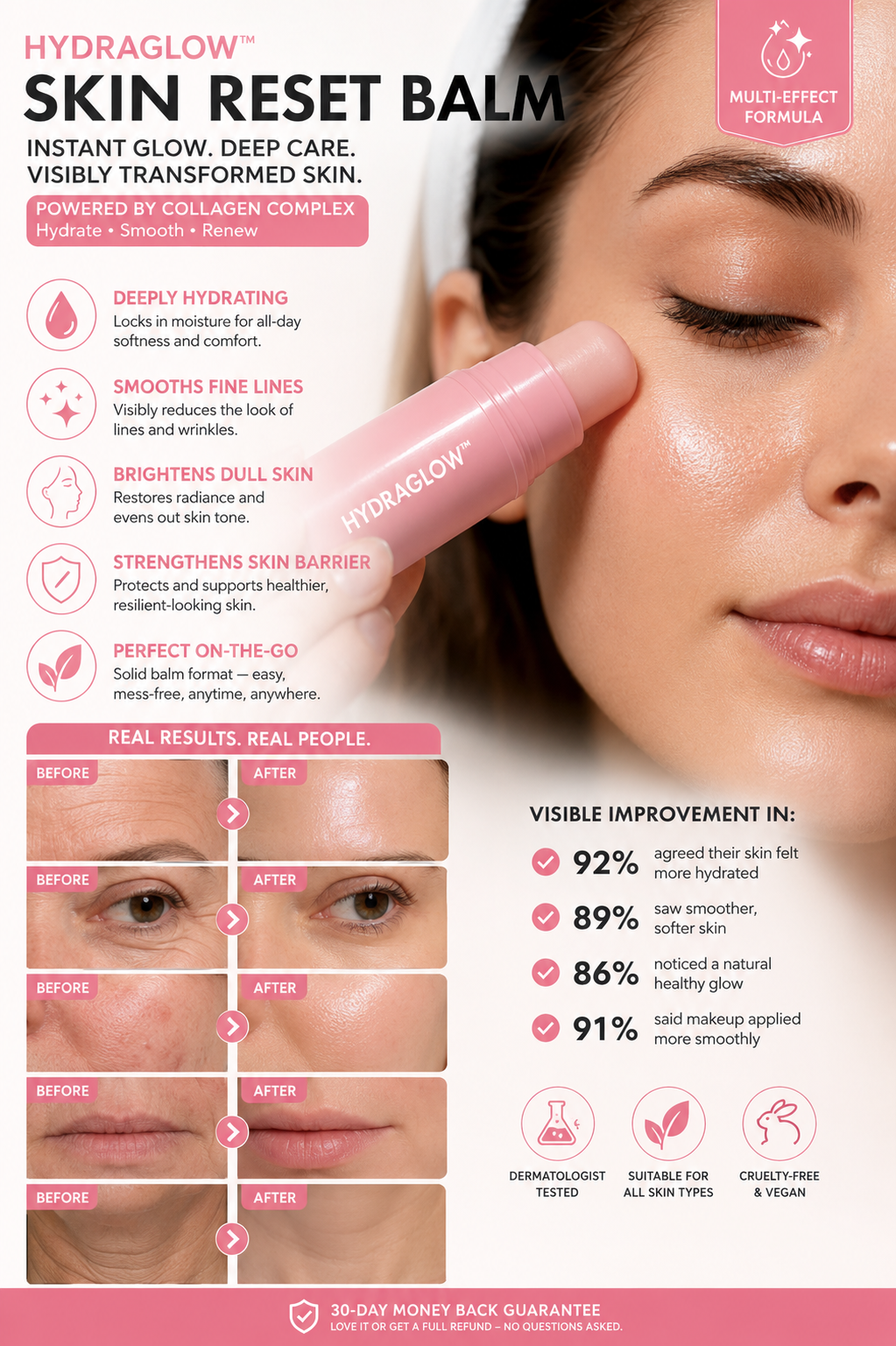 HydraGlow Solid Moisturizer Balm