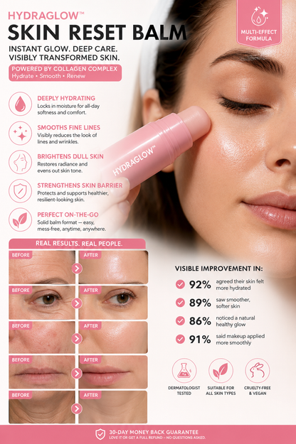 HydraGlow Solid Moisturizer Balm