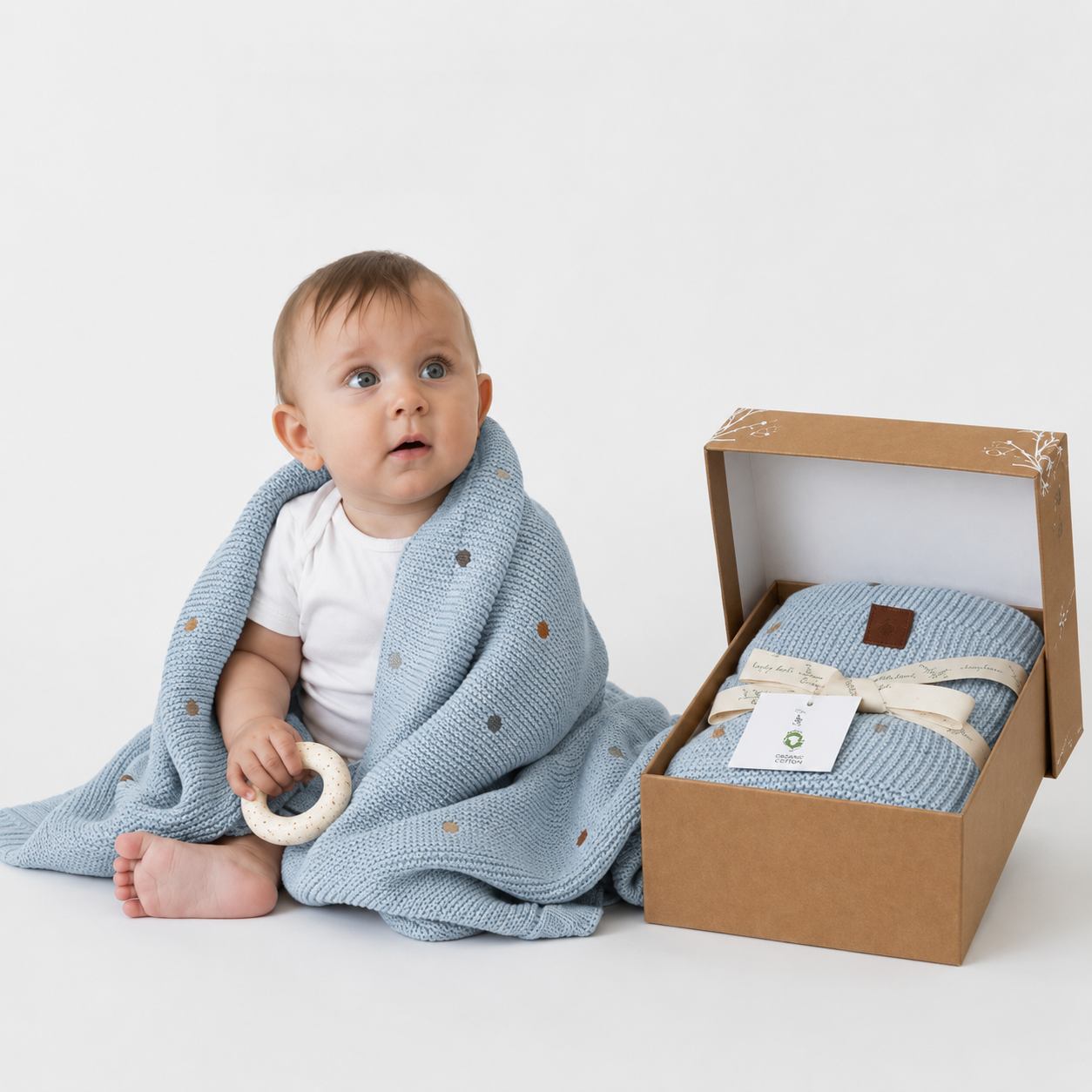 Nestling™ Cloudsoft Knit Baby Blanket