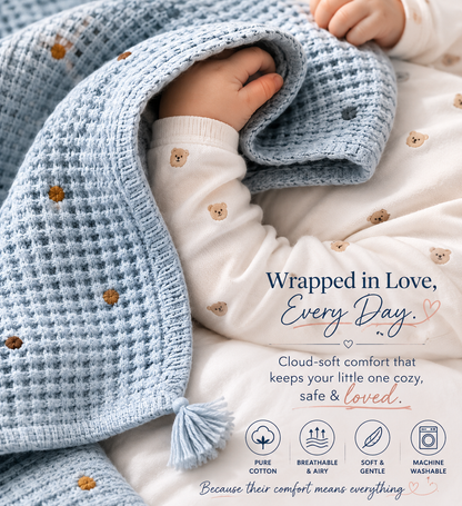 Nestling™ Cloudsoft Knit Baby Blanket