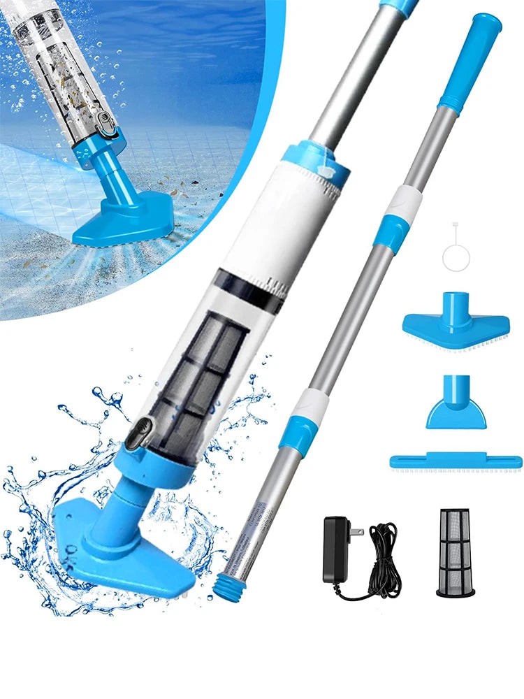 3 in 1 Cordless Rechargeable Pool Vacuum Cleaner