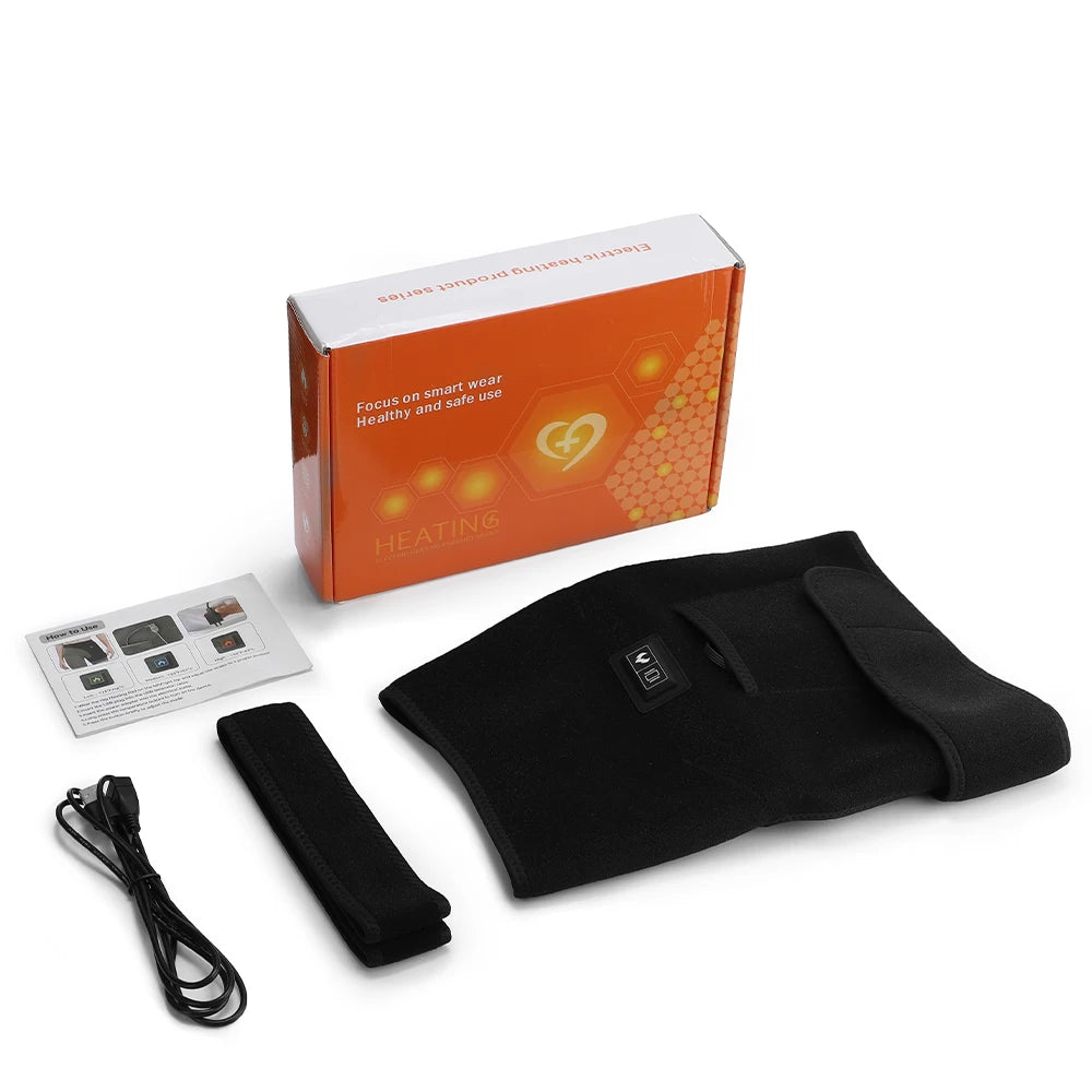 Heated Hip & Lower Back Support Brace