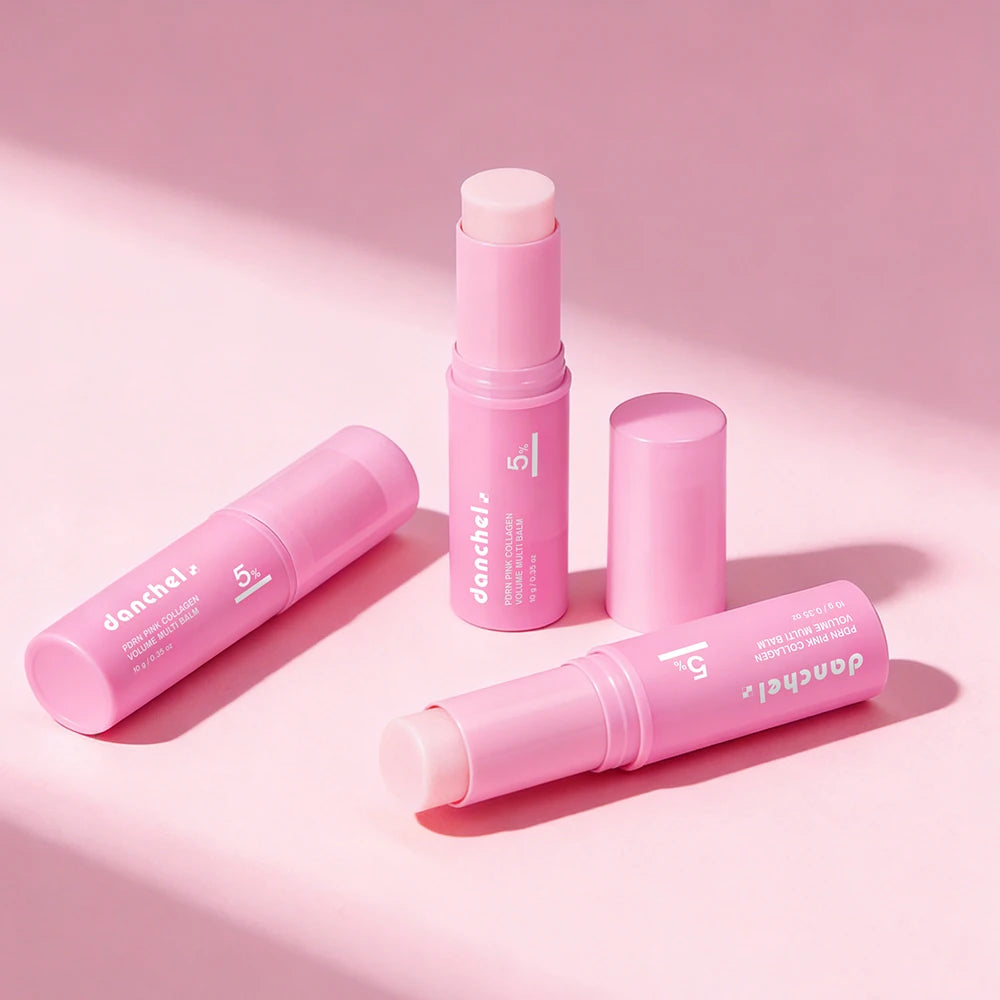 PDRN Pink Collagen Glow Balm Stick — Instant Dewy, Plump & Radiant Skin