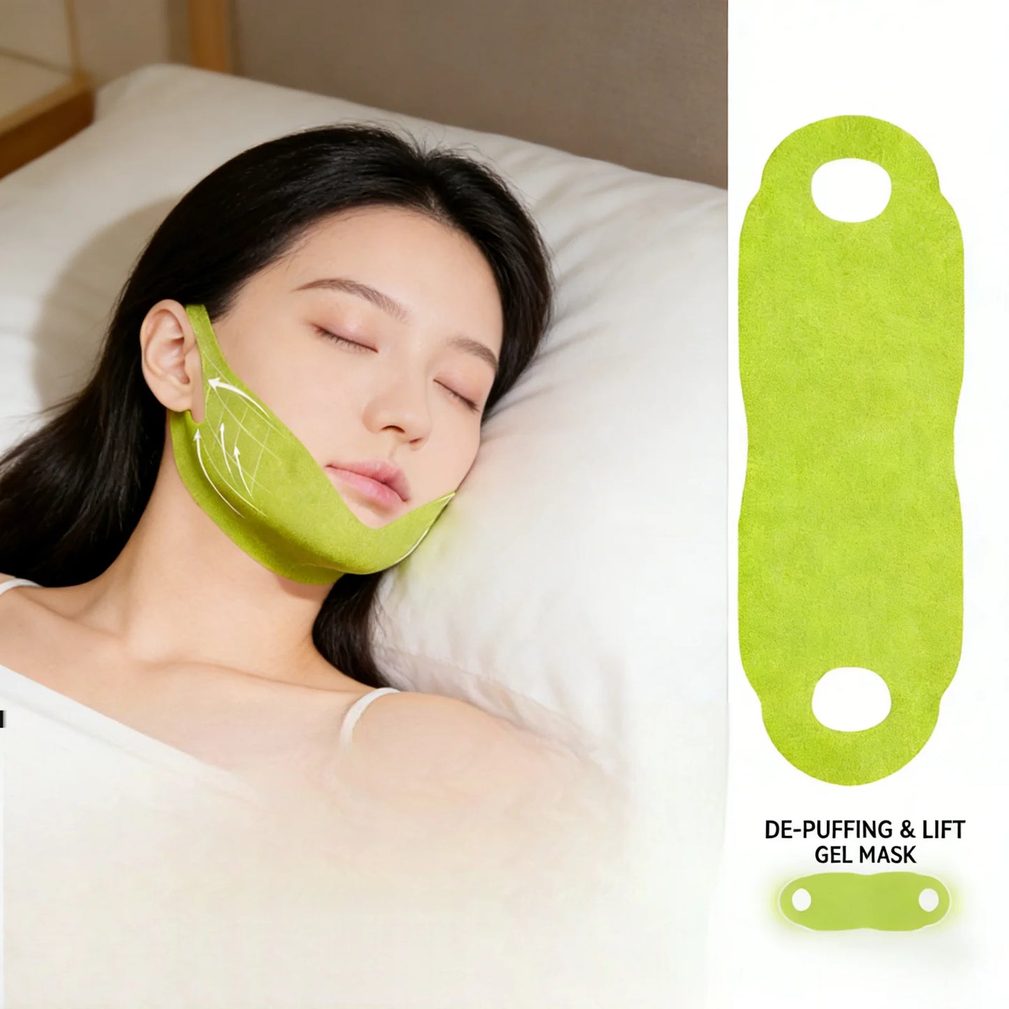 V-Line Contour Face Patches – Firming Caffeine Mask (4-Pack)