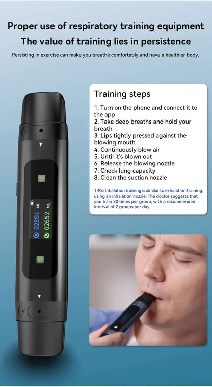 AirPower Portable Breath Trainer Pro