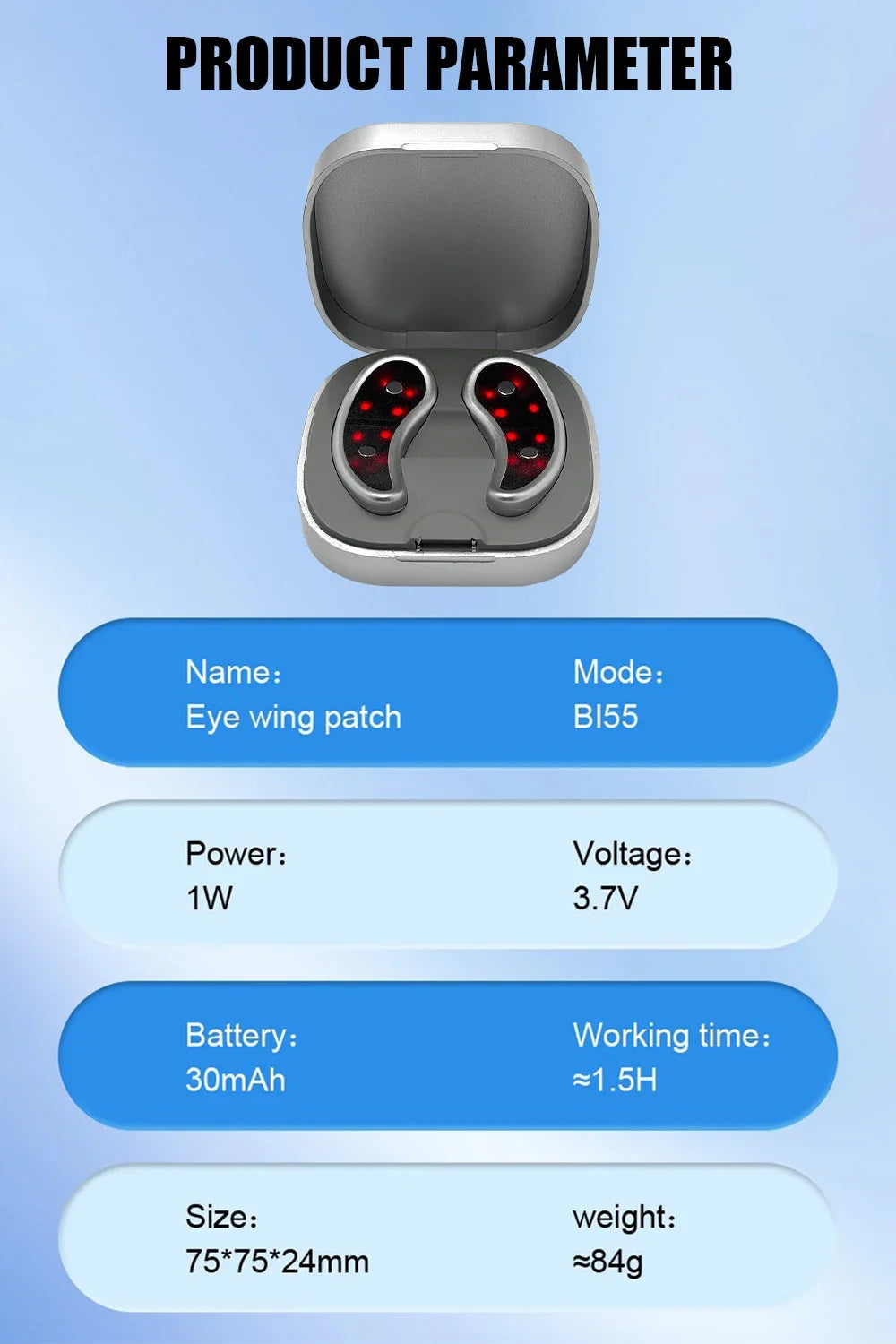 Red Light EMS Under-Eye Massager