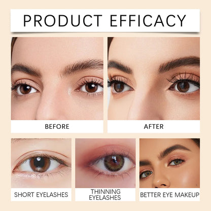 Fast Eyelash Growth Serum Natural Eyelash Enhancer Longer Fuller Thicker Curling Lash Treatment Eye Care Products Makeup