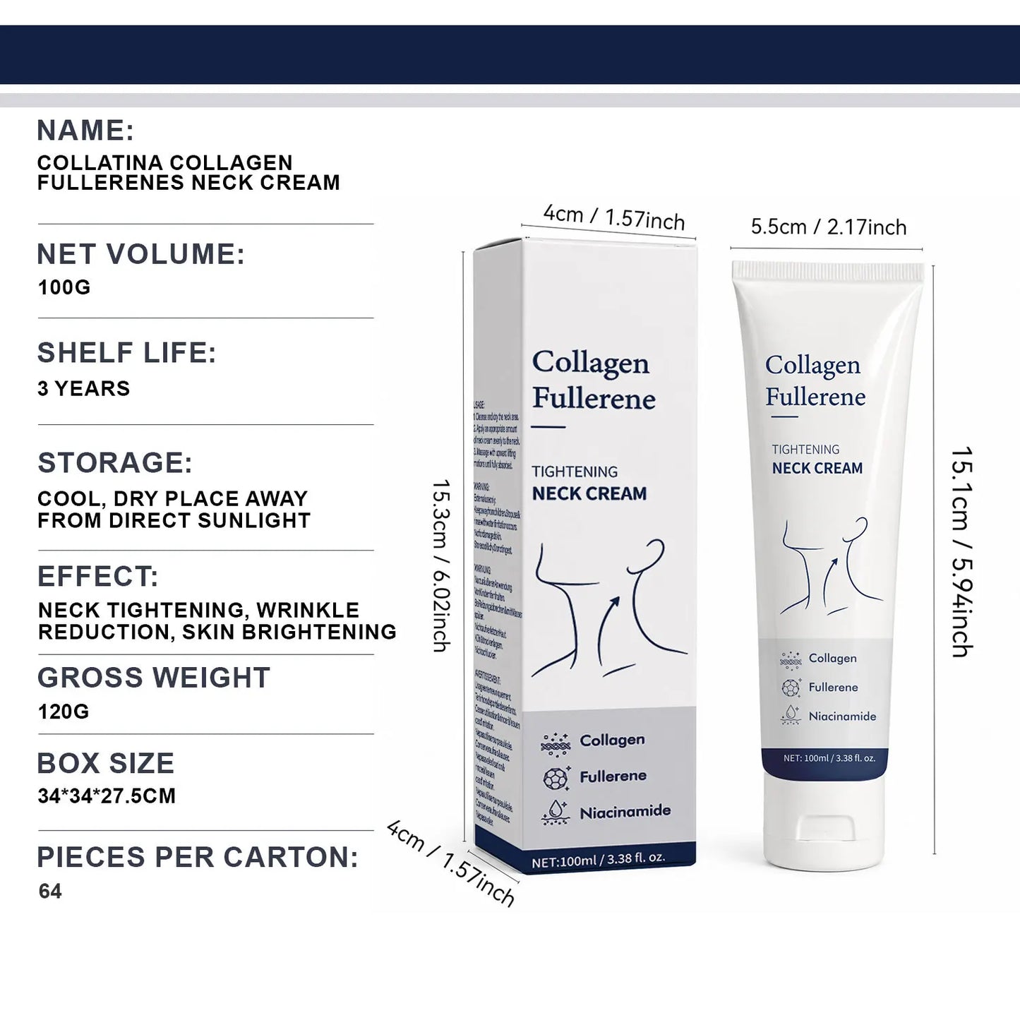 Collagen Neck Cream – Hydrating Daily Care