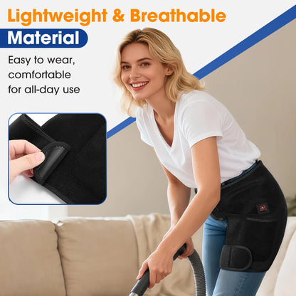 Heated Hip & Lower Back Support Brace
