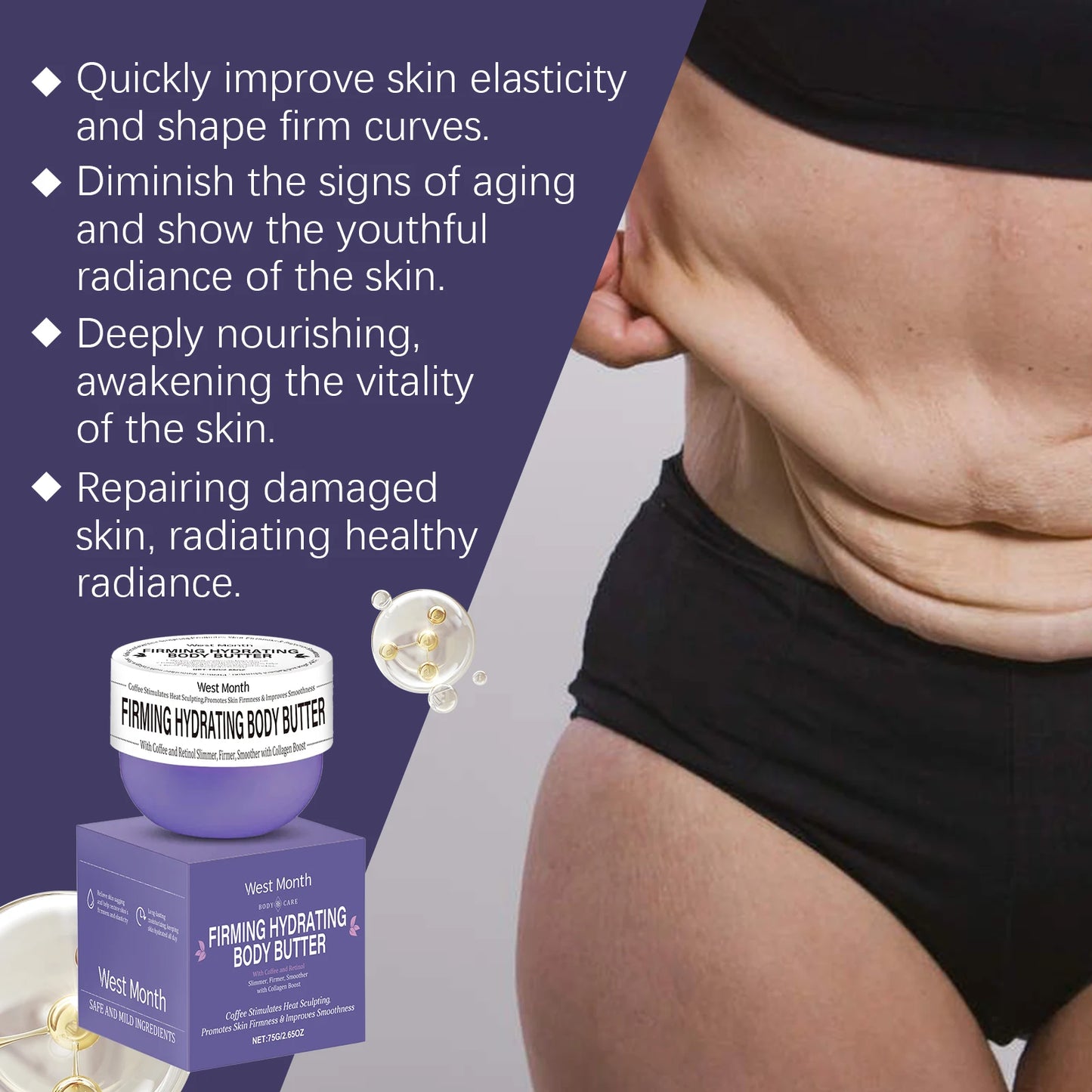 Weloura™ Firm & Glow Body Cream