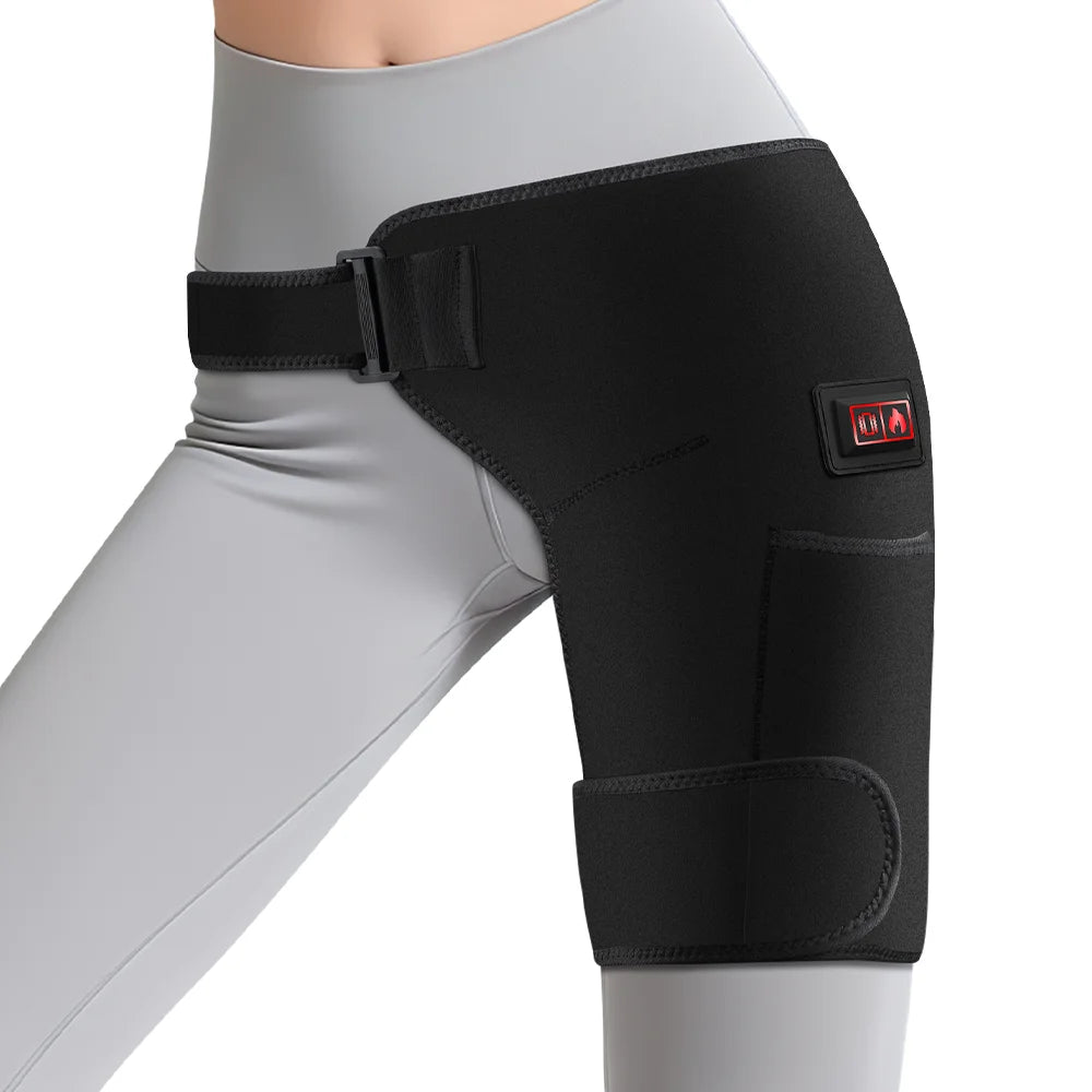 Heated Hip & Lower Back Support Brace