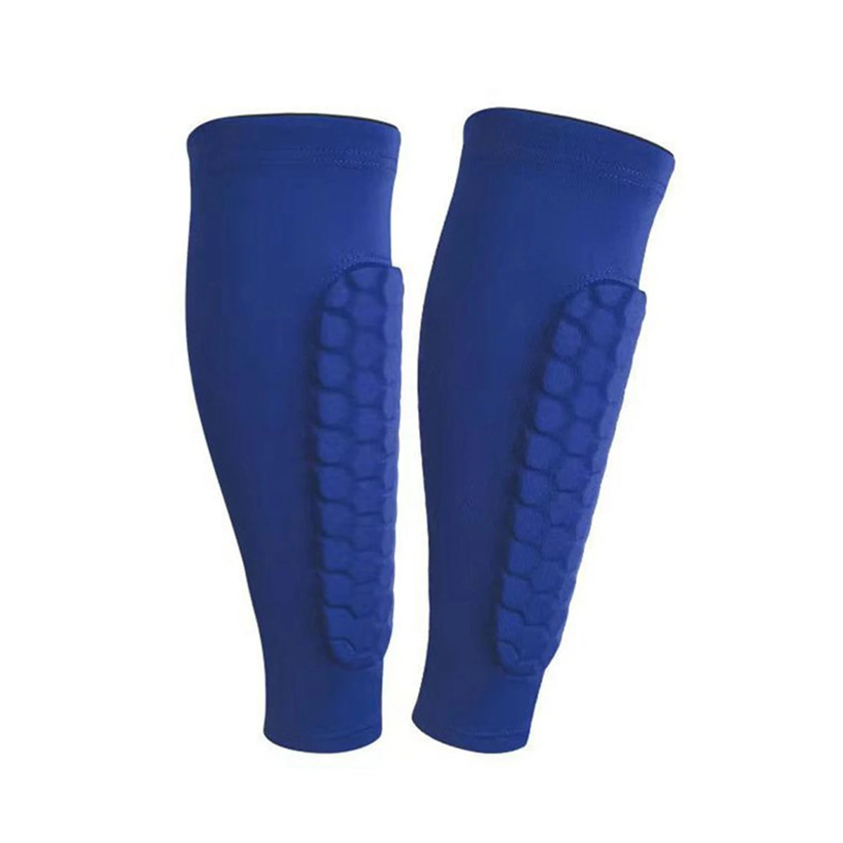 Honeycomb Padded Shin Guards – Breathable Sports Leg Protectors (2-Pack)