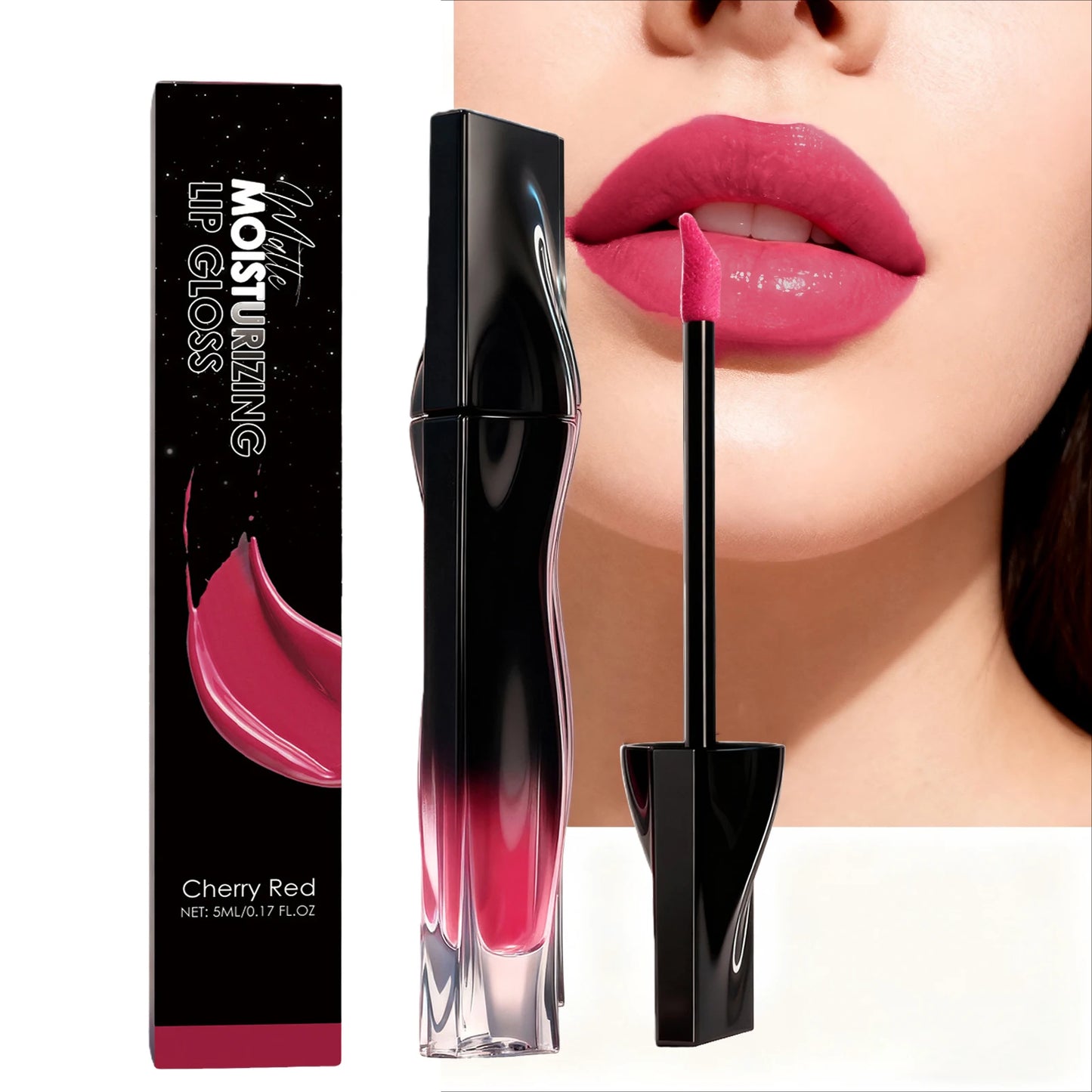 5 Colors Matte Lip Gloss Long-Lasting Waterproof Non Stick Cup Moisturizing Lipstick Smoothing Lip Glaze Women Makeup