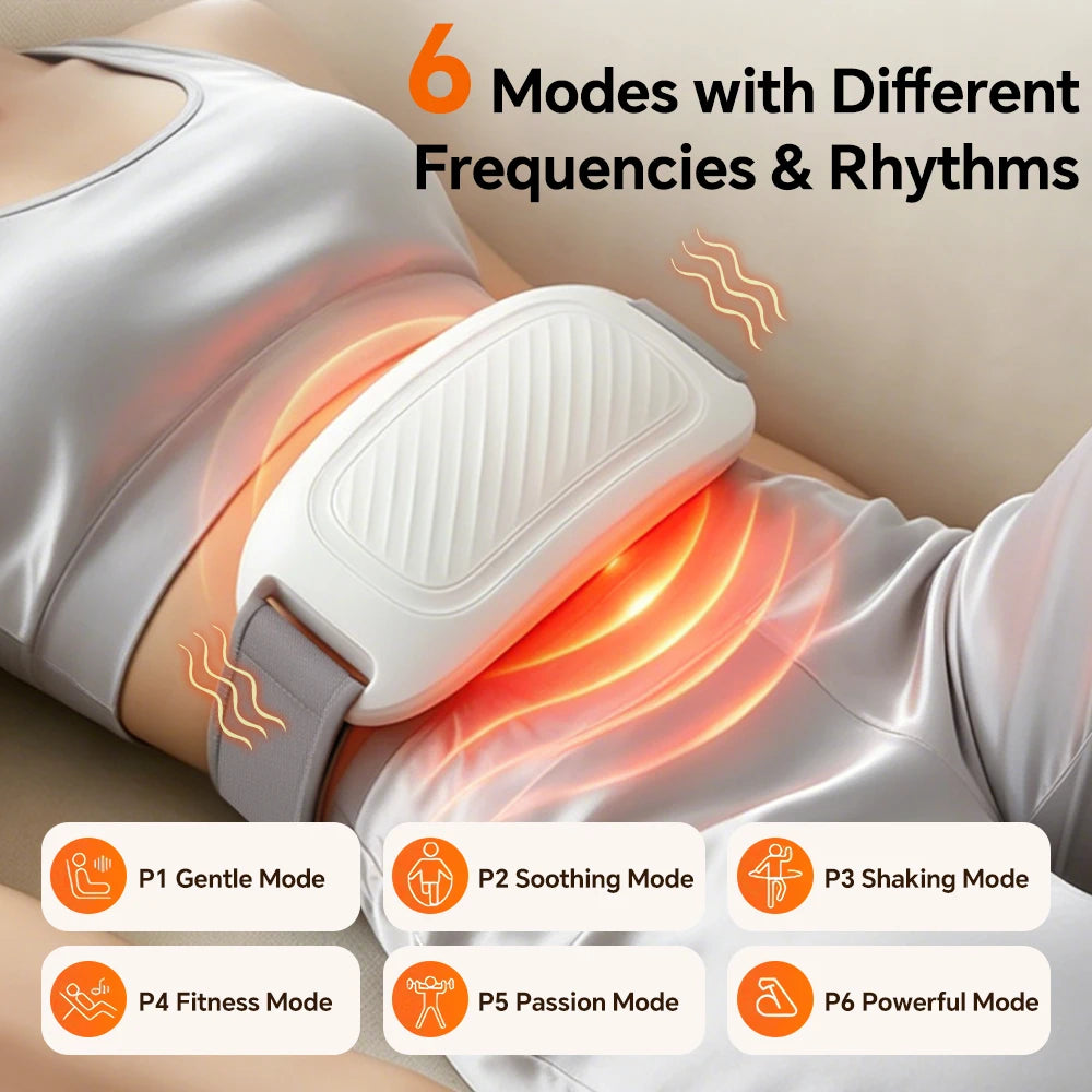 Heated Abdominal Massager – Cordless Comfort Belt
