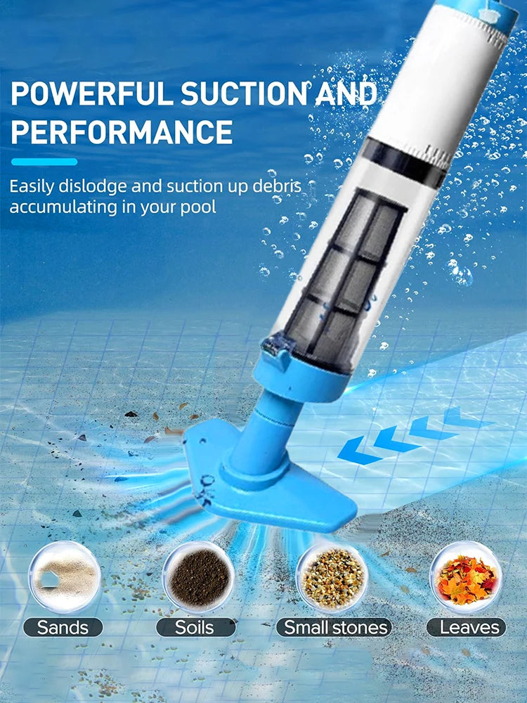 3 in 1 Cordless Rechargeable Pool Vacuum Cleaner