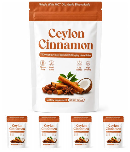 Ceylon Cinnamon Softgels – Daily Wellness Support