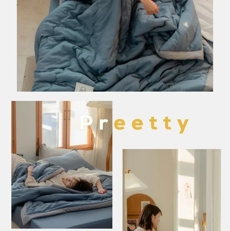 Coolnest – Quilted Cooling Summer Blanket