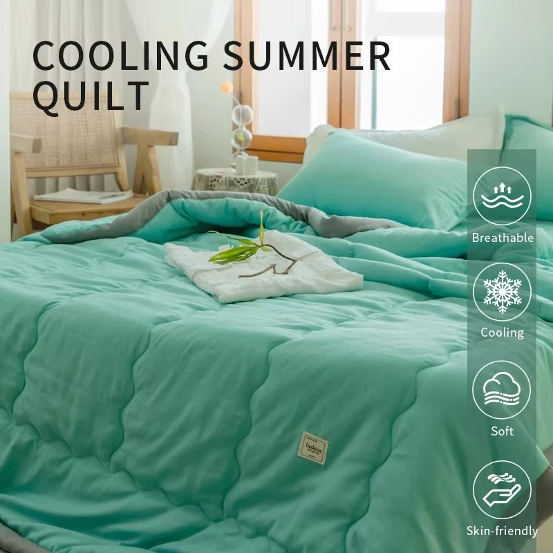 Coolnest – Quilted Cooling Summer Blanket