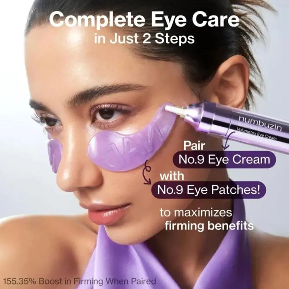 NAD+ Retinol Eye Care 3 Piece Set Advanced Liquid Serum Plumping Firming Anti Aging Wrinkle Reducing Brightening Eye Cream