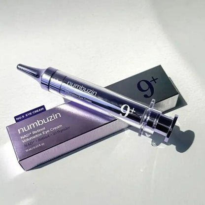 NAD+ Retinol Eye Care 3 Piece Set Advanced Liquid Serum Plumping Firming Anti Aging Wrinkle Reducing Brightening Eye Cream