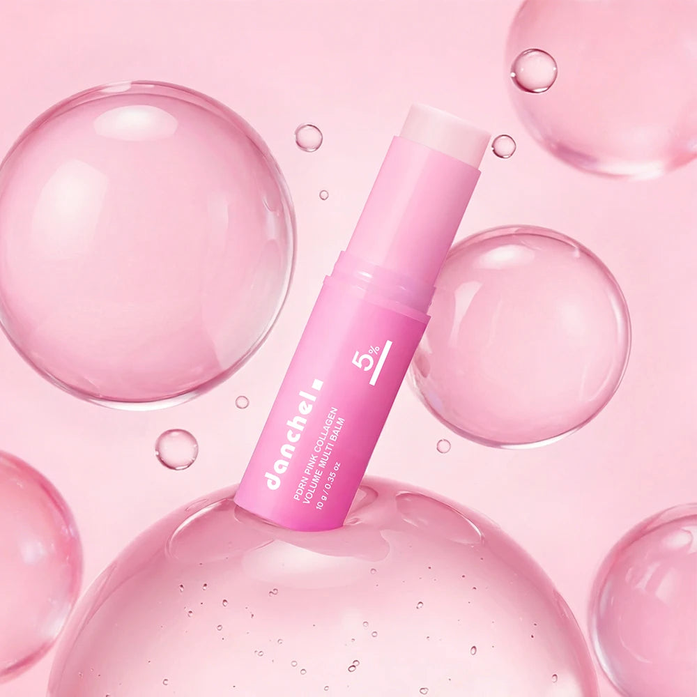 PDRN Pink Collagen Glow Balm Stick — Instant Dewy, Plump & Radiant Skin