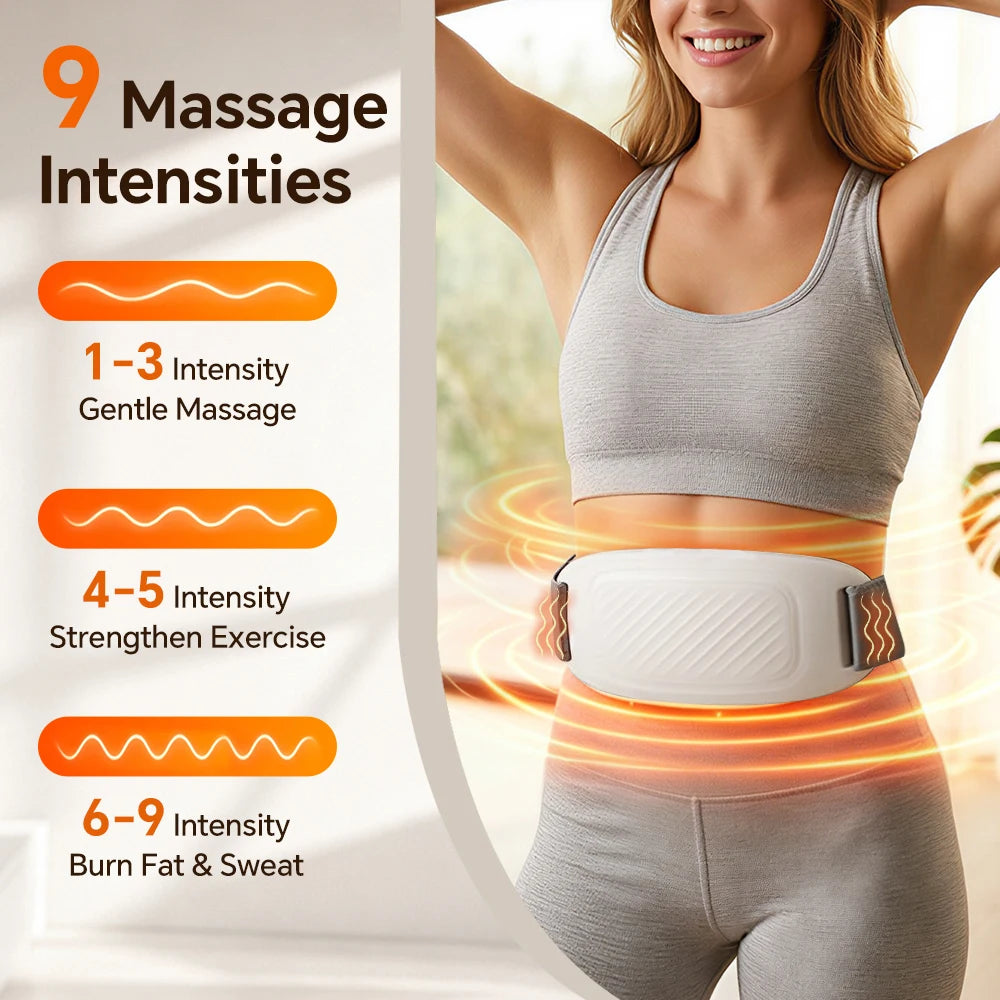 Heated Abdominal Massager – Cordless Comfort Belt