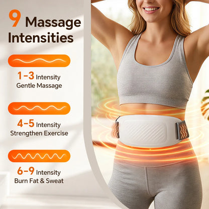 Heated Abdominal Massager – Cordless Comfort Belt