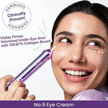 NAD+ Retinol Eye Care 3 Piece Set Advanced Liquid Serum Plumping Firming Anti Aging Wrinkle Reducing Brightening Eye Cream