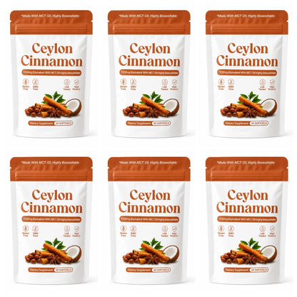 Ceylon Cinnamon Softgels – Daily Wellness Support