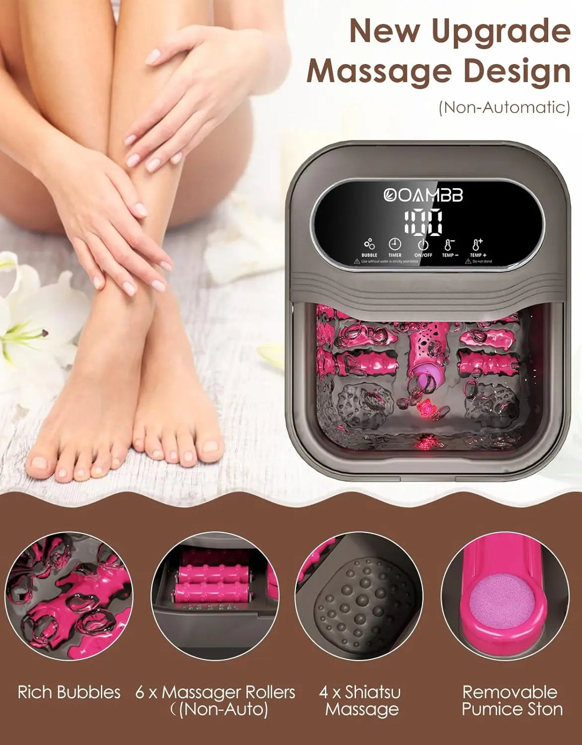 HydroTouch Smart Foot Spa