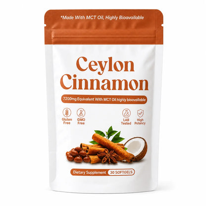 Ceylon Cinnamon Softgels – Daily Wellness Support