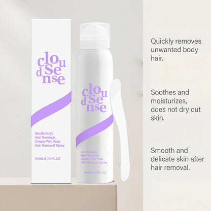 Painless Hair Removal Spray Fast Acting Reduce Skin Redness Hair Growth Inhibitor Face Arm Body Personal Care Hair Remover Mist