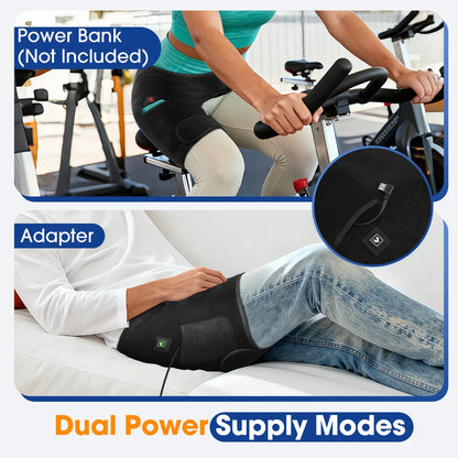 Heated Hip & Lower Back Support Brace