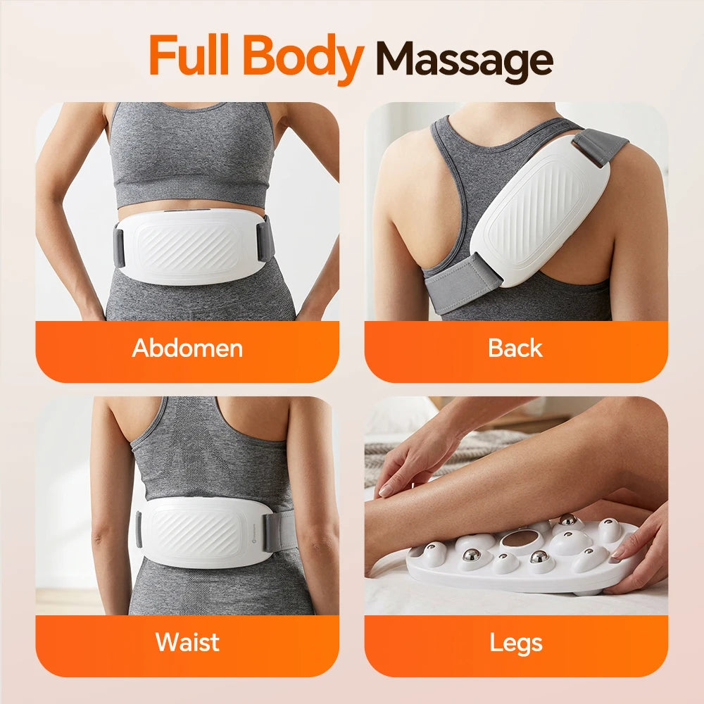 Heated Abdominal Massager – Cordless Comfort Belt