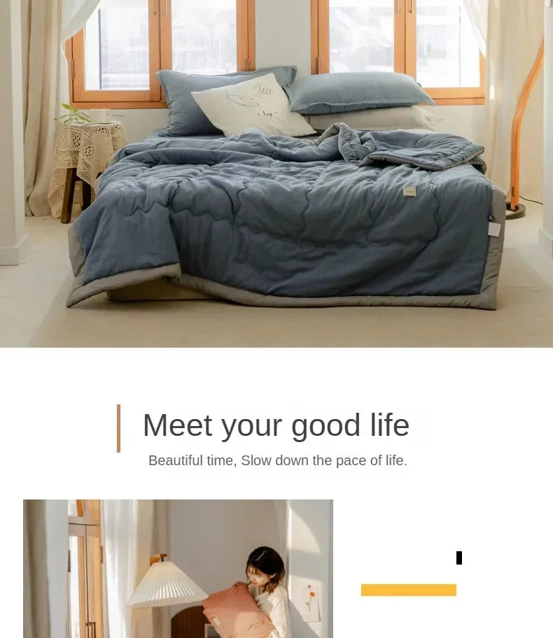 Coolnest – Quilted Cooling Summer Blanket