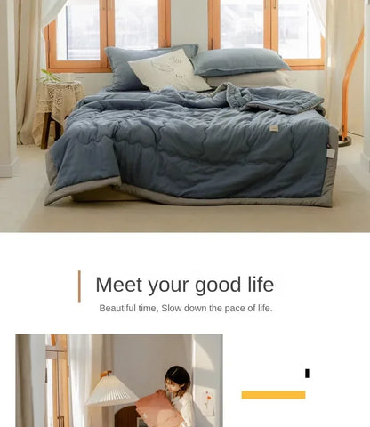 Coolnest – Quilted Cooling Summer Blanket