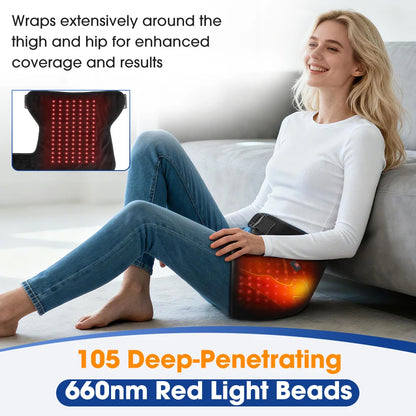 Heated Hip & Lower Back Support Brace