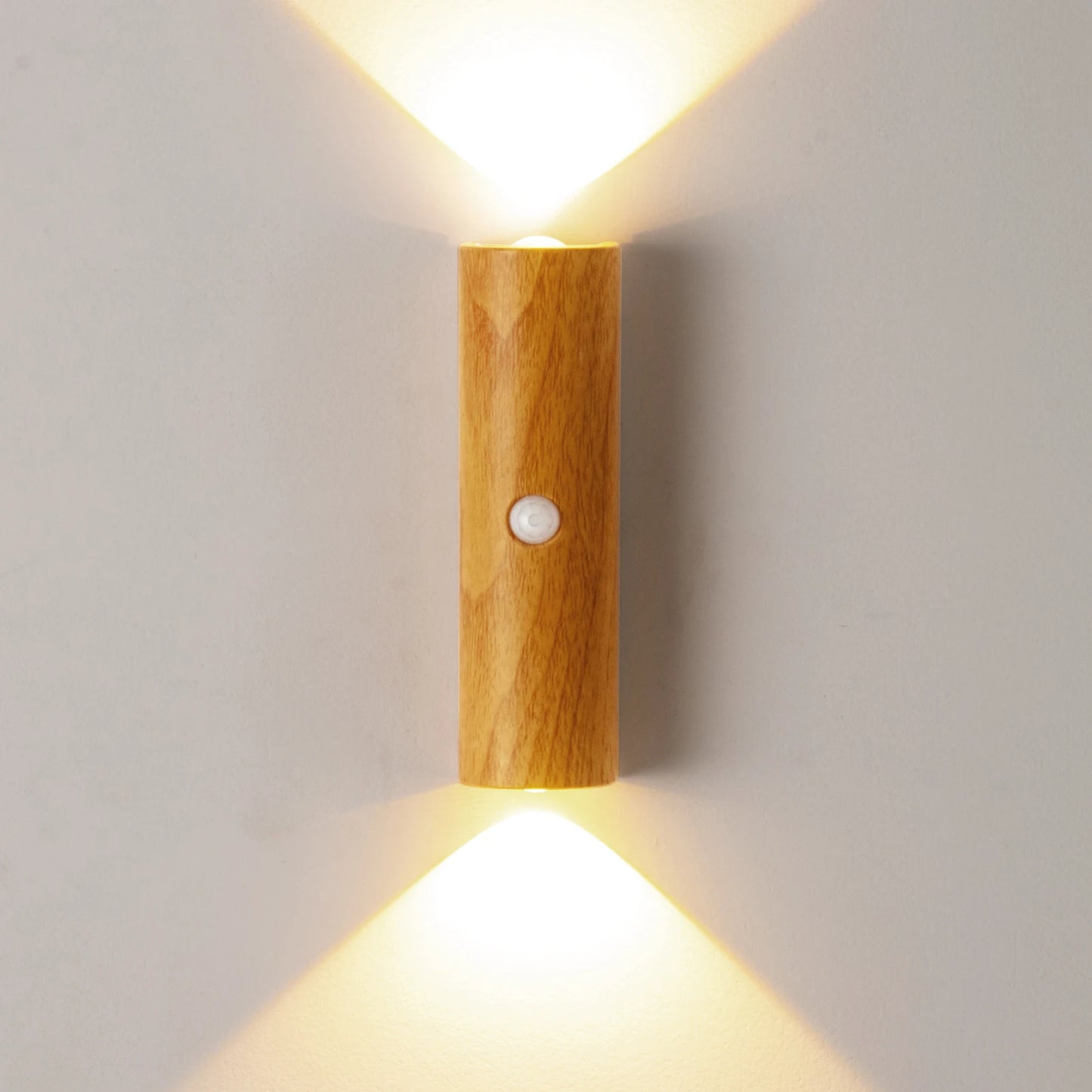 LED Night Light with Motion Sensor,Magnetic USB Rechargeable Wall Light Suitable for Stairs, Porch, Hallway, Bedrooms, Cabinets