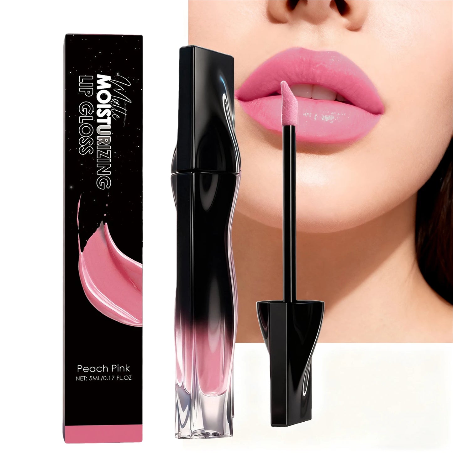 5 Colors Matte Lip Gloss Long-Lasting Waterproof Non Stick Cup Moisturizing Lipstick Smoothing Lip Glaze Women Makeup