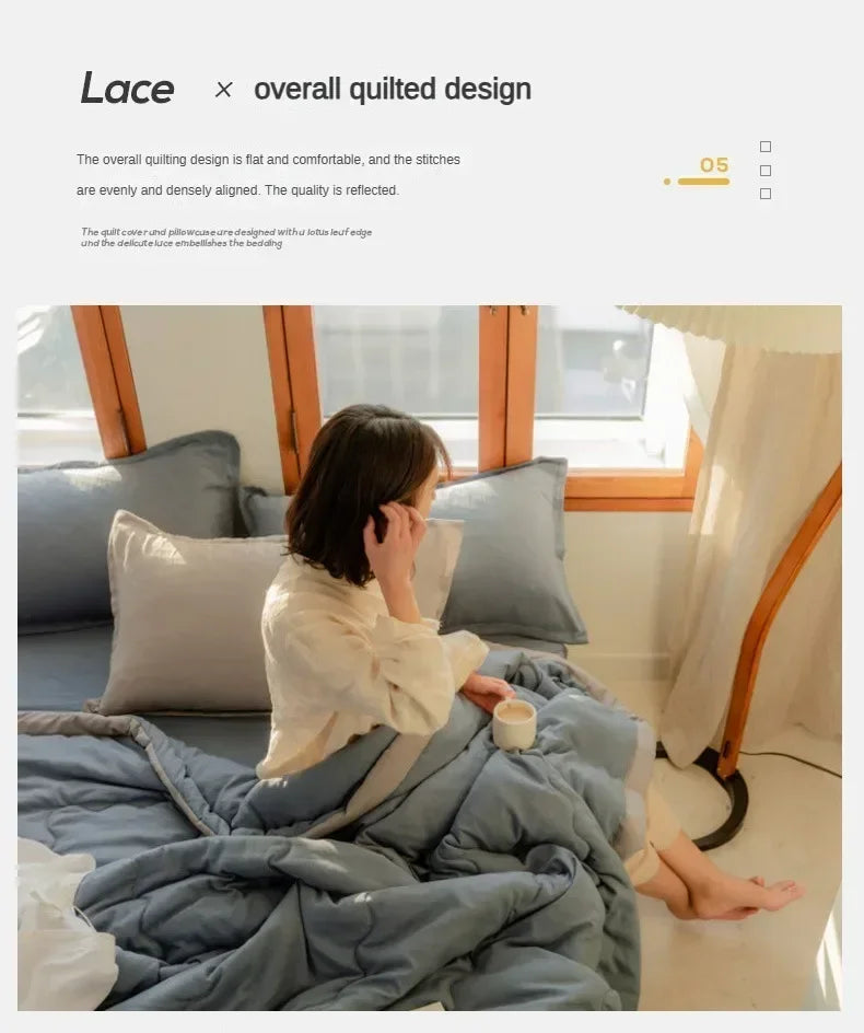 Coolnest – Quilted Cooling Summer Blanket