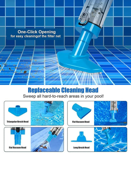 3 in 1 Cordless Rechargeable Pool Vacuum Cleaner
