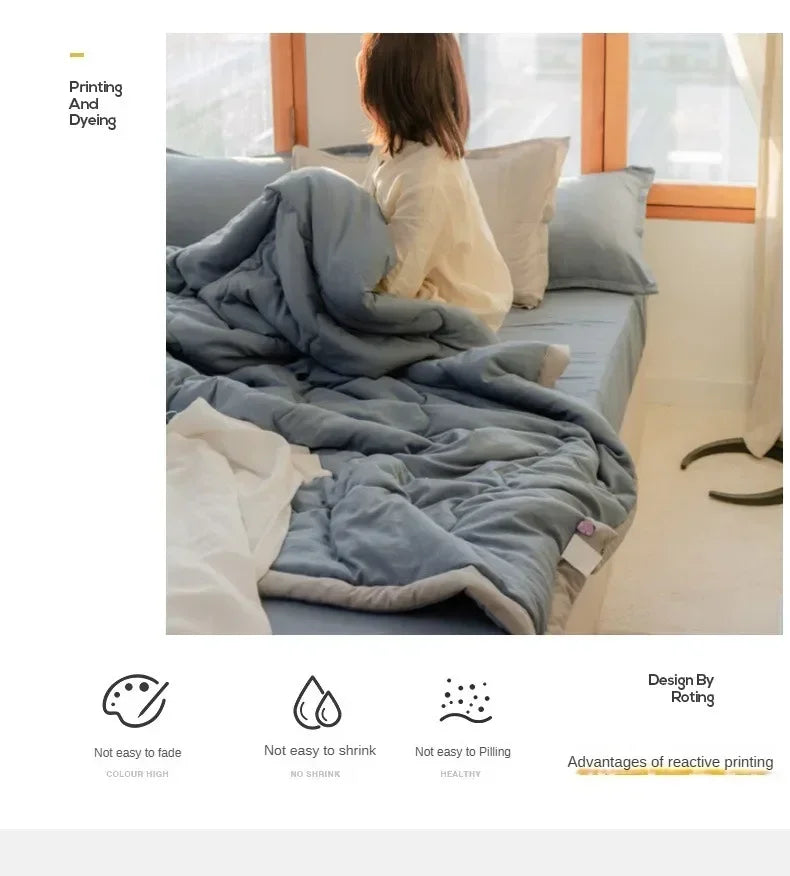Coolnest – Quilted Cooling Summer Blanket