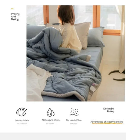 Coolnest – Quilted Cooling Summer Blanket