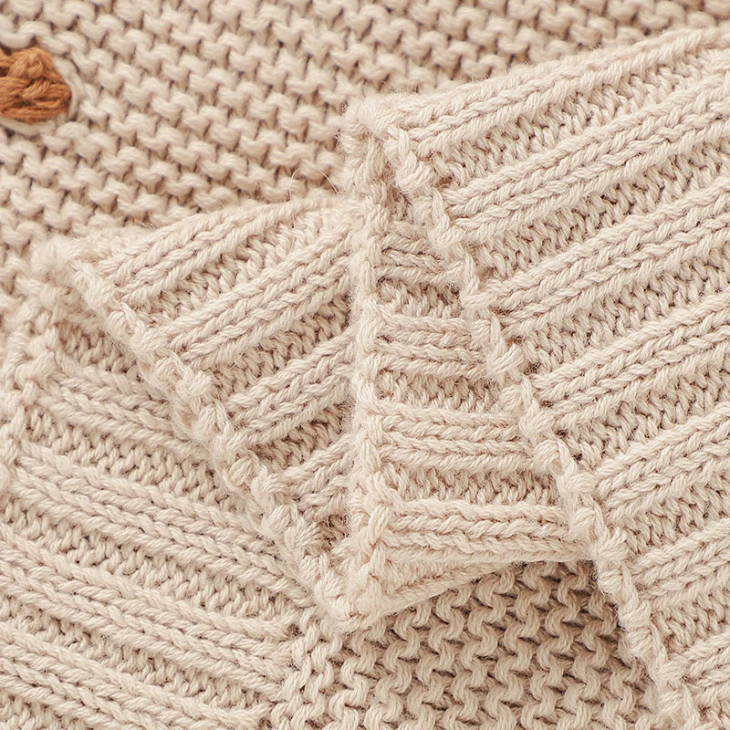 Nestling™ Cloudsoft Knit Baby Blanket – Pure Cotton Swaddle & Wrap (90 × 70 cm)