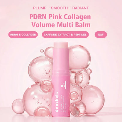 PDRN Pink Collagen Glow Balm Stick — Instant Dewy, Plump & Radiant Skin