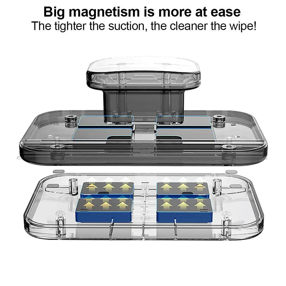 Double-Sided Magnetic Window Cleaner