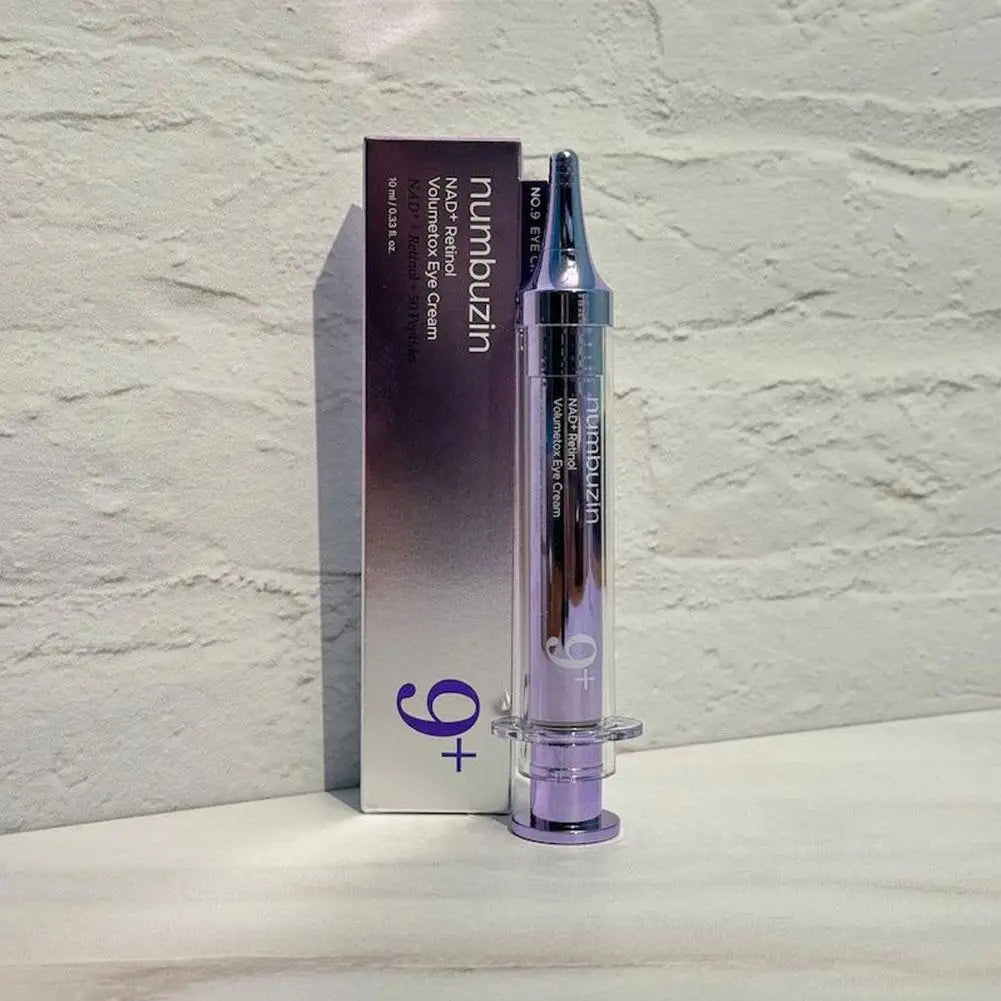 NAD+ Retinol Eye Care 3 Piece Set Advanced Liquid Serum Plumping Firming Anti Aging Wrinkle Reducing Brightening Eye Cream